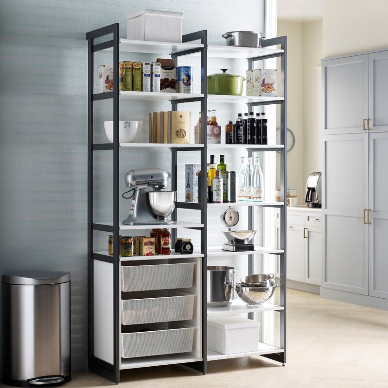 Modular Adjustable Food Storage Shelves