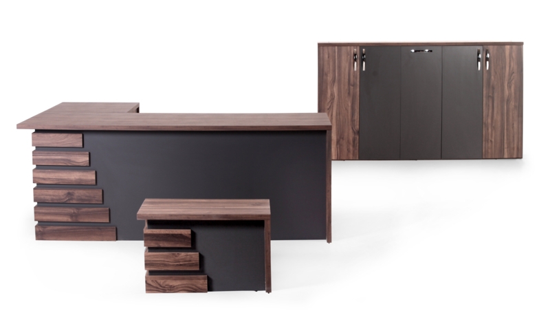Modern Laminate Office Furniture Set