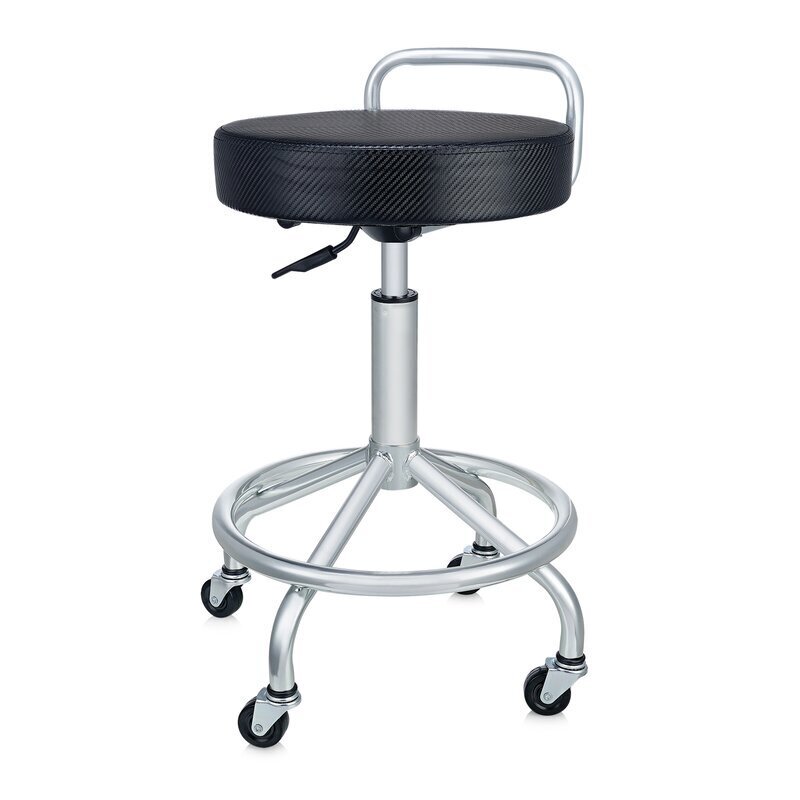 Multi use rolling bar stool chair