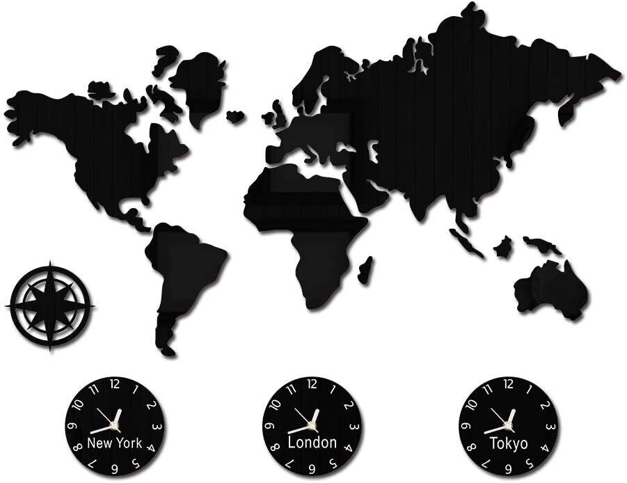 Multiple time zone wall clock