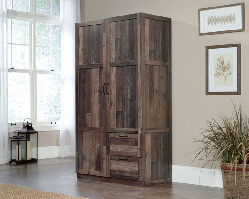 Nimmy Solid + Manufactured Wood Armoire