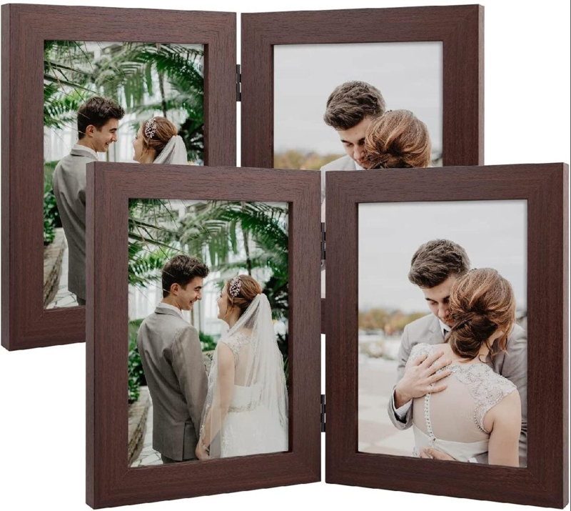 Double Hinged Folding Picture Frame