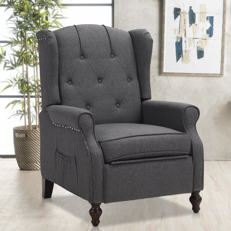 Heated Massage Recliner Chair with Classic Style