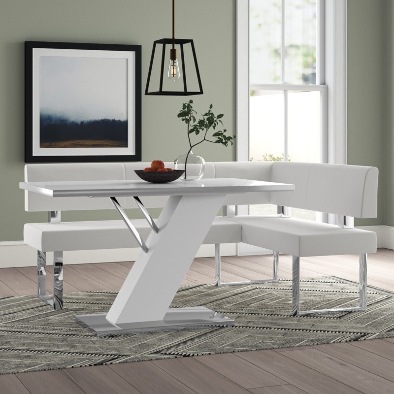 Ondina 4 - Person Breakfast Nook Dining Set