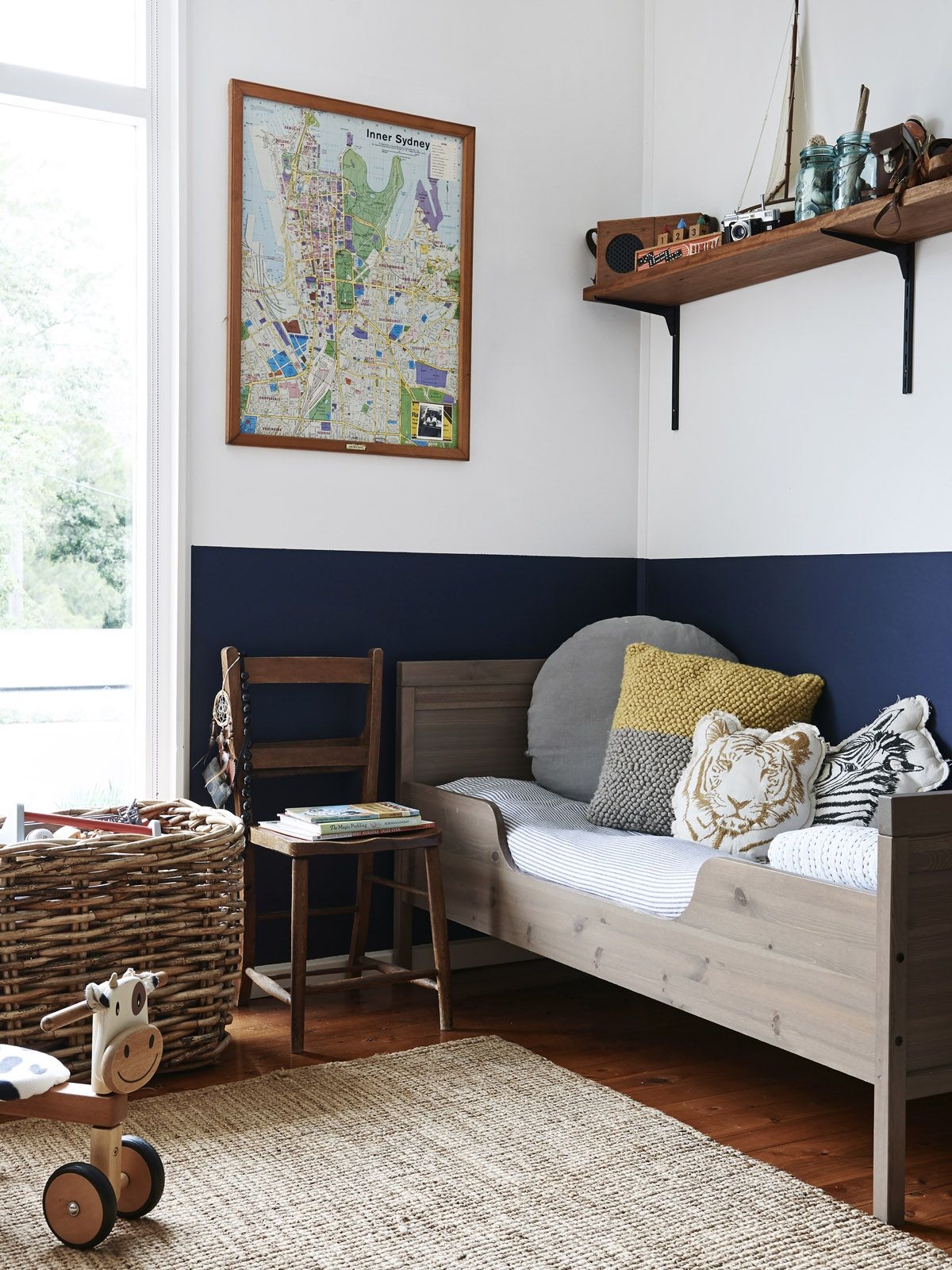 Opt for a Half Wall