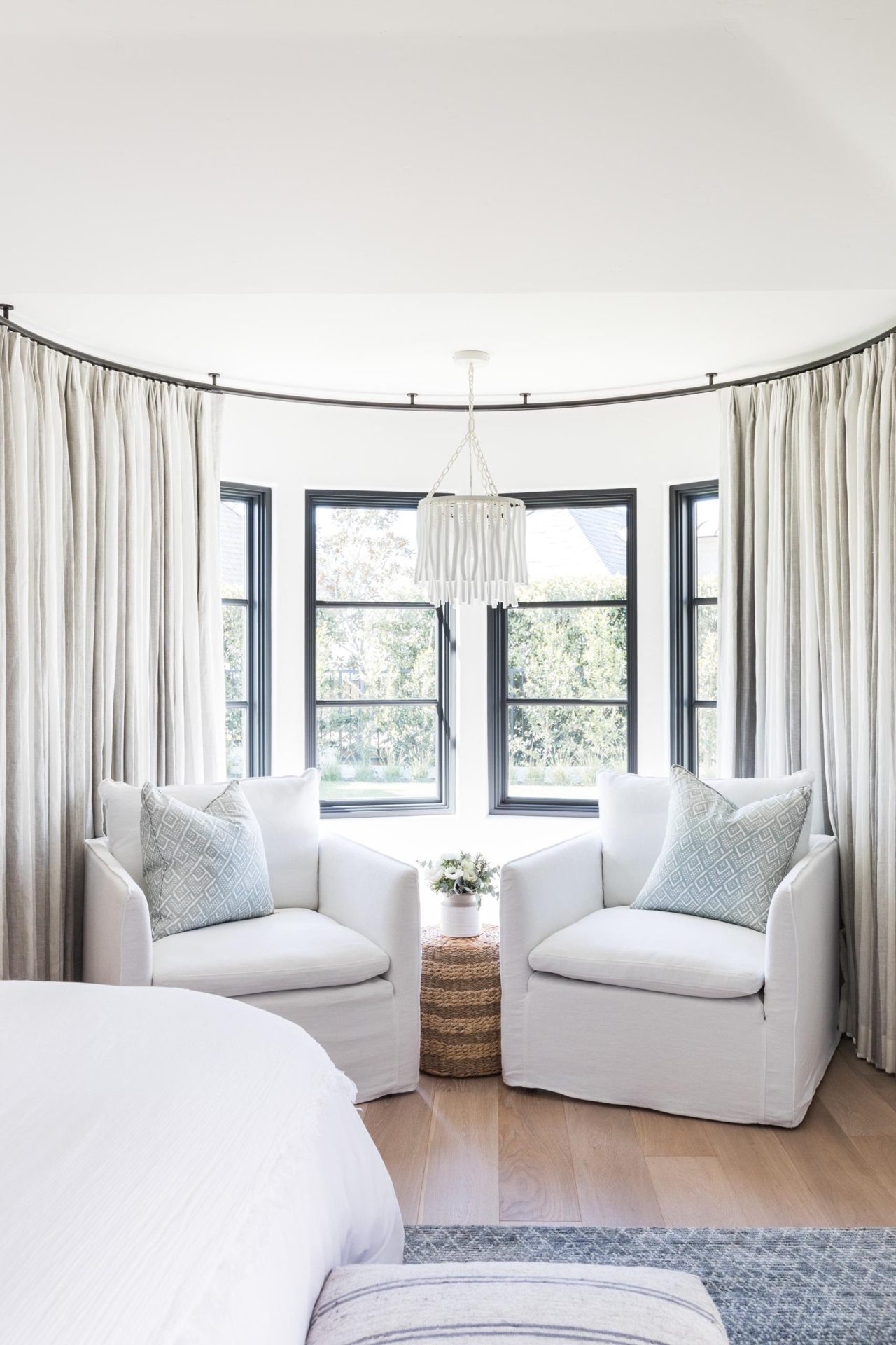 Opt for Bay Window Treatments