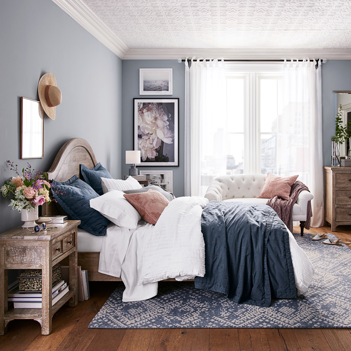 Opt for Tie-Top Curtains
