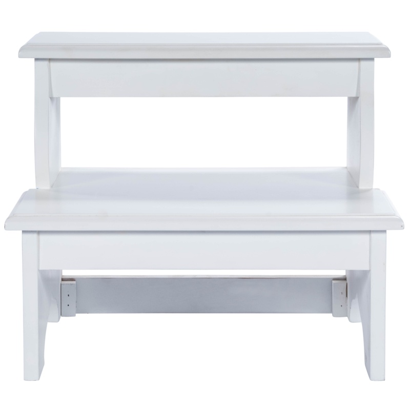 Ottman 2 Step Wood Step Stool with 500 lb. Load Capacity