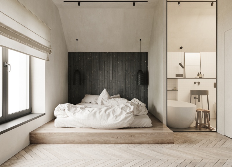 Paint a Black Accent Wall for Drama and Sophistication