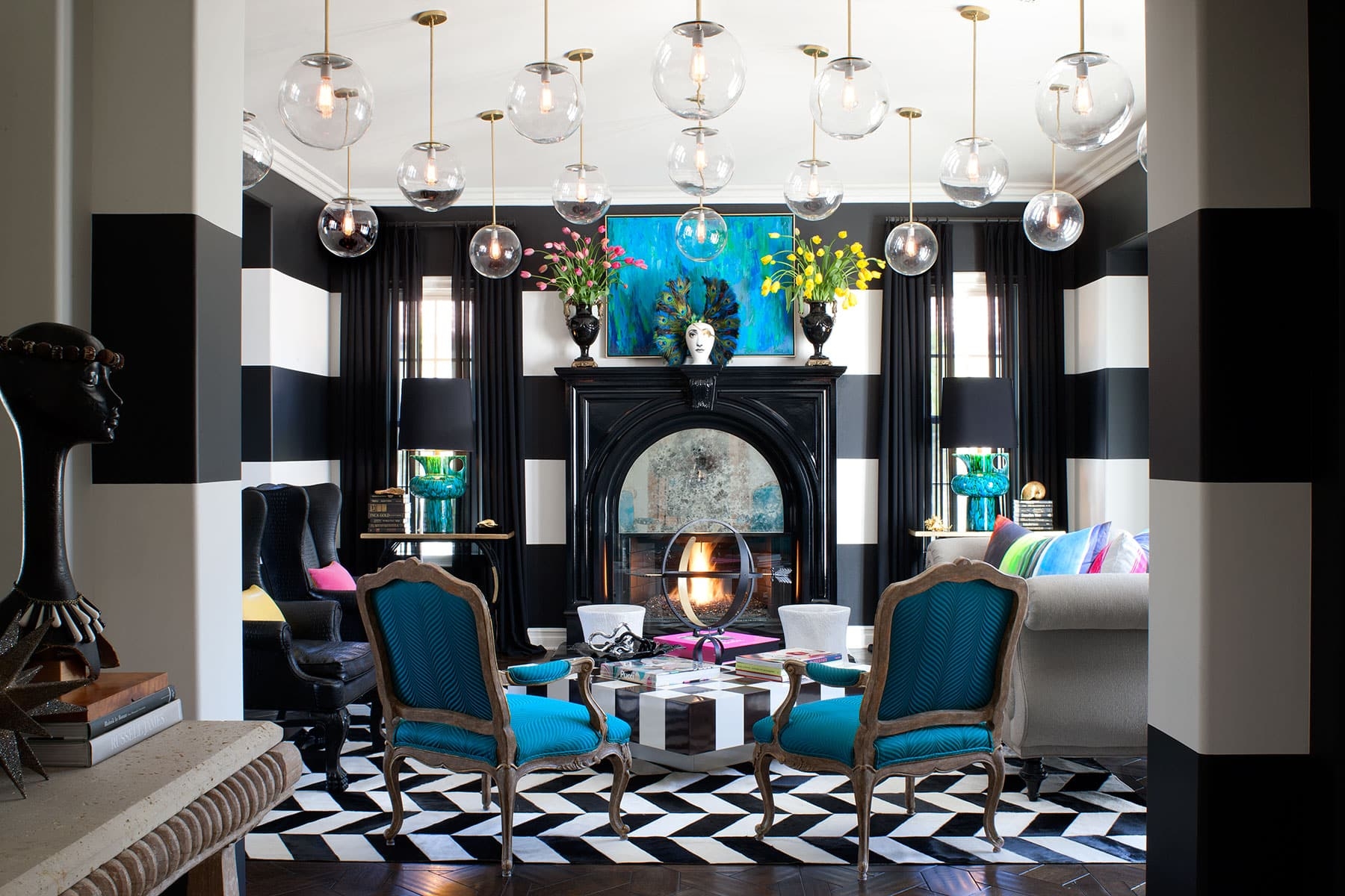 Paint a Striped Accent Wall