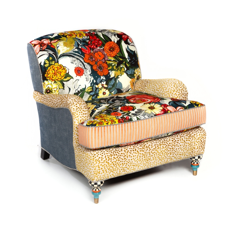 Painted Garden Accent Chair