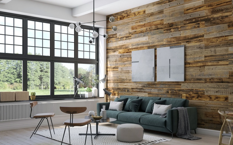 Pallet Wood Wall