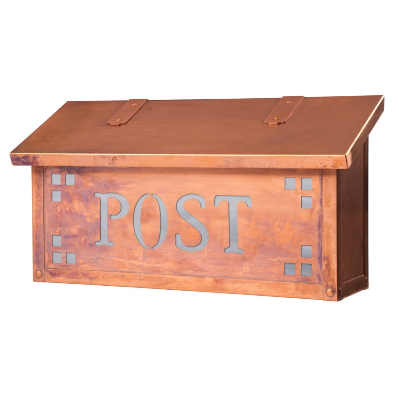 Customizable Solid Brass Mailbox