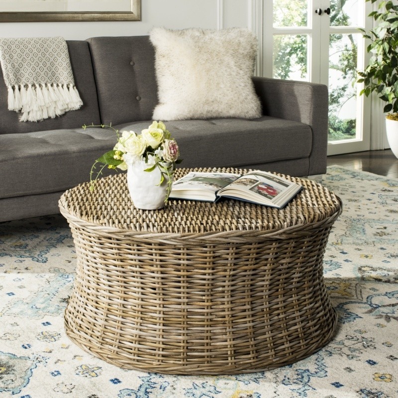 Round Wicker Coffee Table - Ideas on Foter