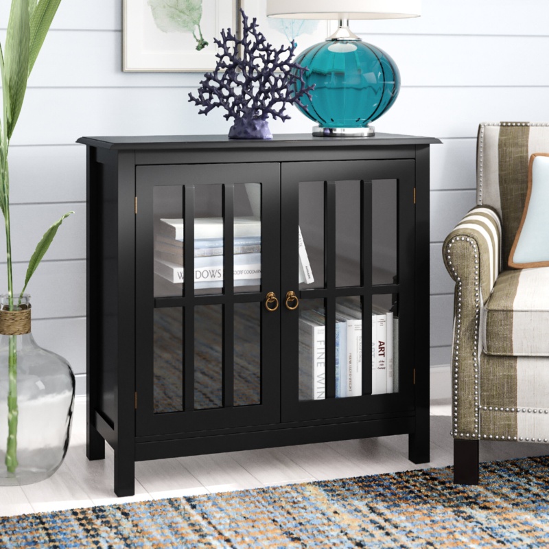 Phillips 31'' Tall 2 - Door Accent Cabinet