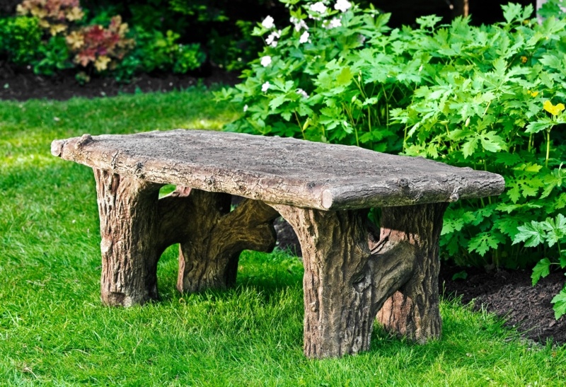Piercefield Concrete Outdoor Bench