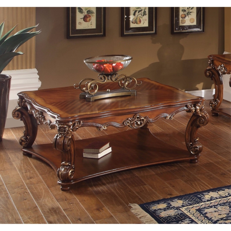 Elegant Hand-Crafted Coffee Table