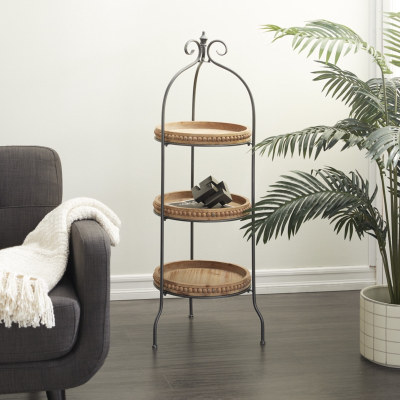 3-Tier Farmhouse-Style Plant Stand