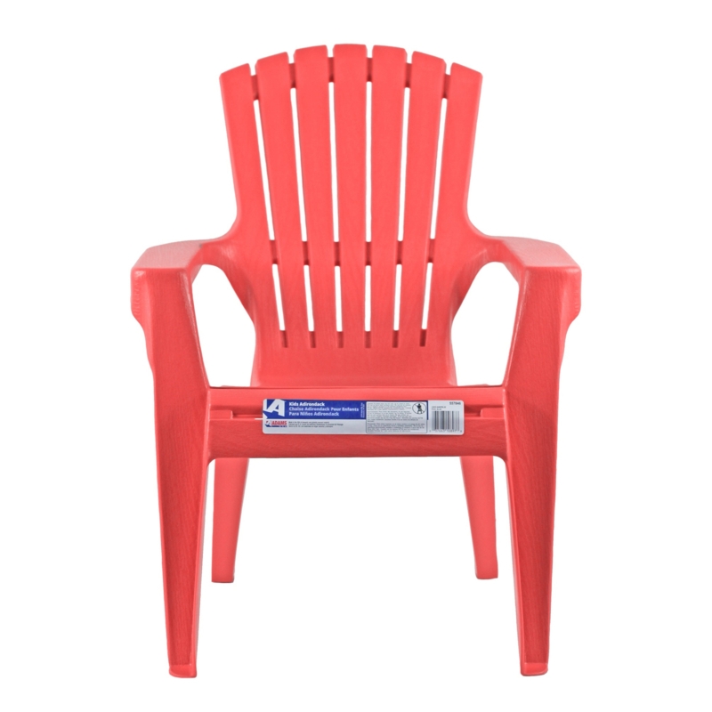 Kid-Sized Plastic Adirondack Chair