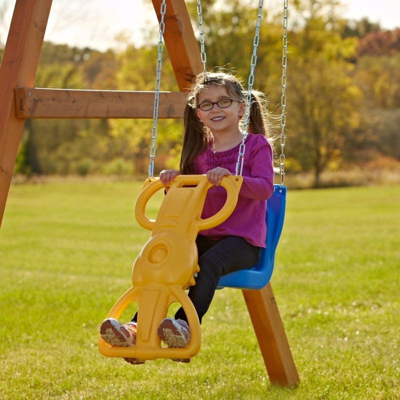 Wind Rider Glider Swing with Chains and Hooks
