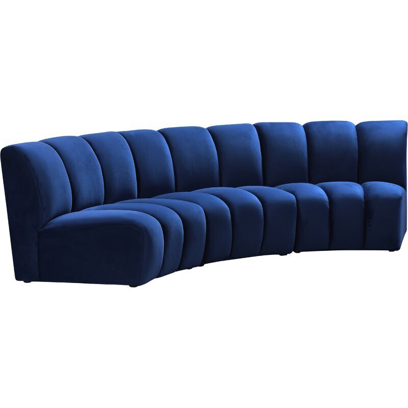 Plush Small Circular Couch