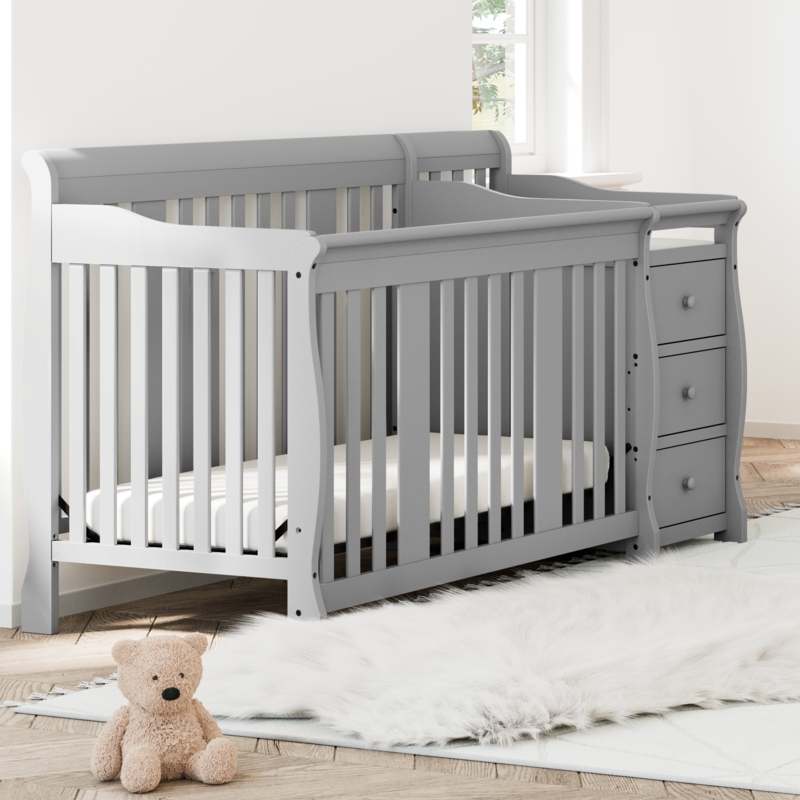5-in-1 Convertible Crib and Changer