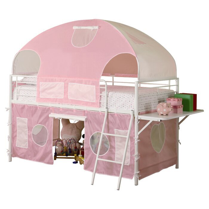 Princess Loft Bed With Tent