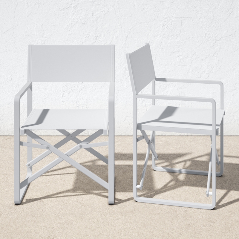 Versatile Director's Chairs with Aluminum Frames