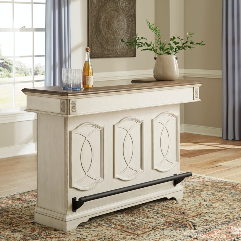 Two-Tone French Country Bar