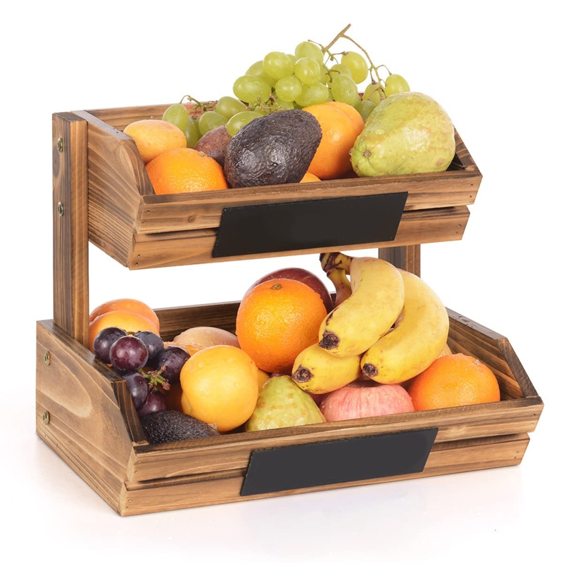 Rustic Countertop Fruit Basket