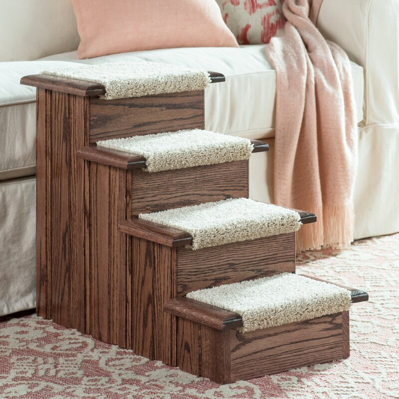 Red Oak Pet Stairs For Large Dogs