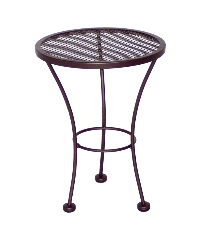 Wrought Iron Accent Table