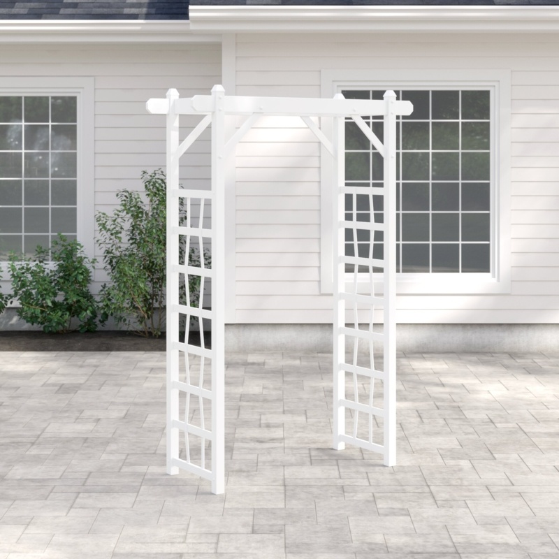 Reinke 57" W x 22" D Vinyl Arbor