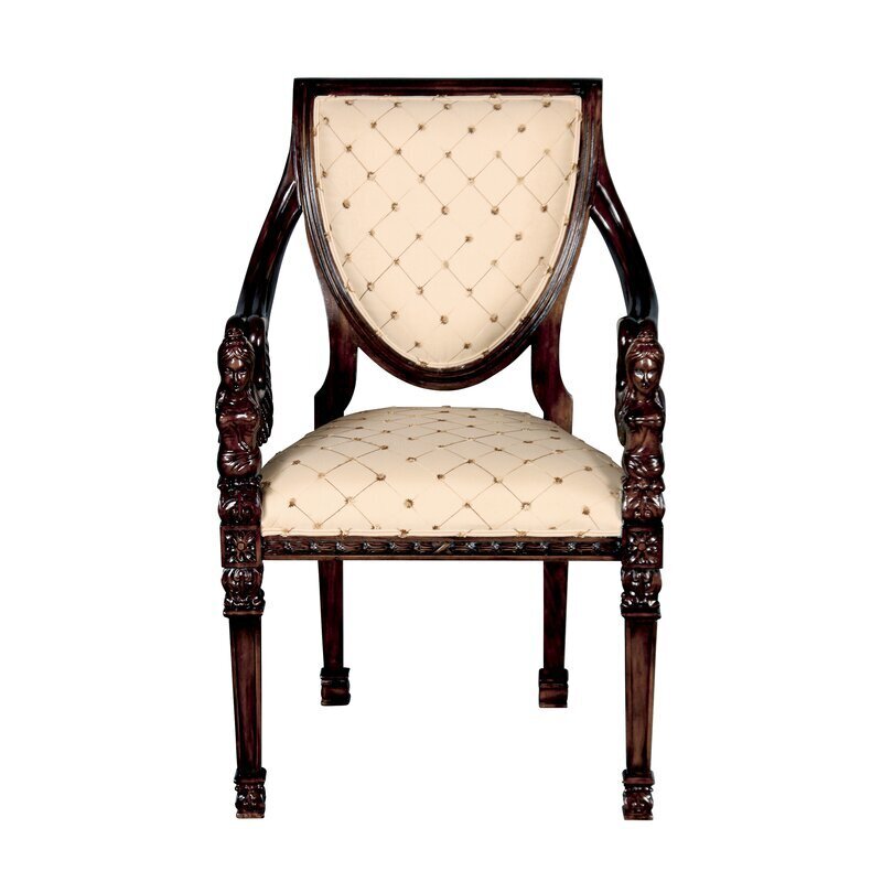 Renaissance Armchair With Cushion Back
