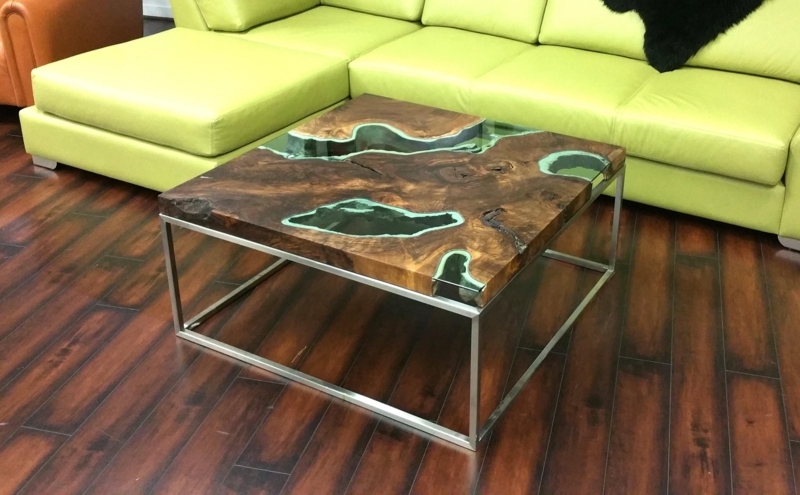 Handmade Luxury Furniture with Custom Epoxy Resin