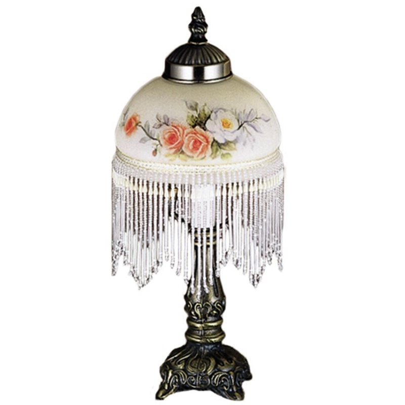 Rose Bouquet Metal Novelty Lamp