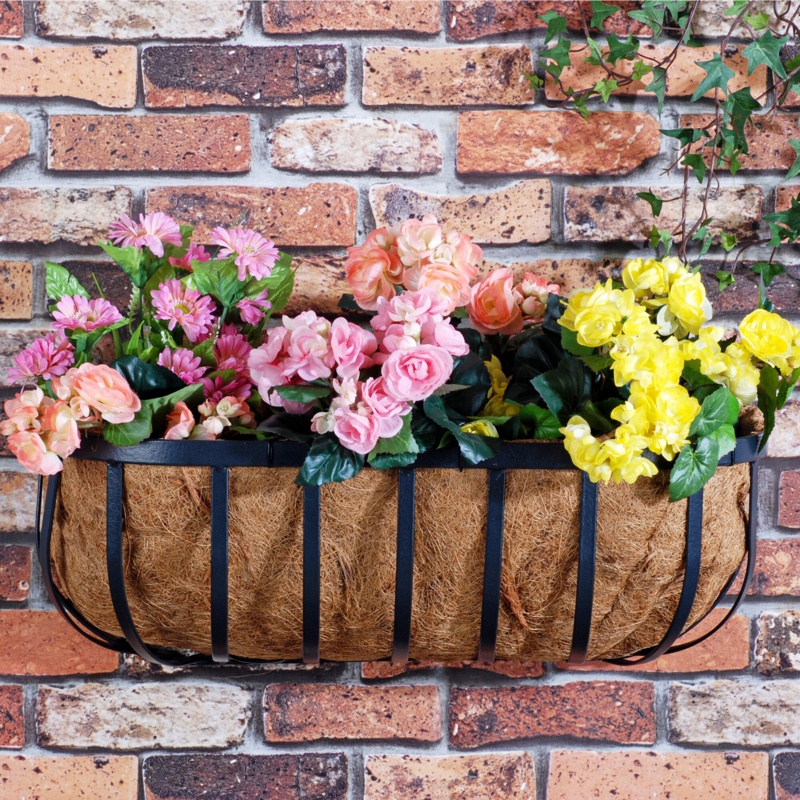 Rotella Metal Railing Planter