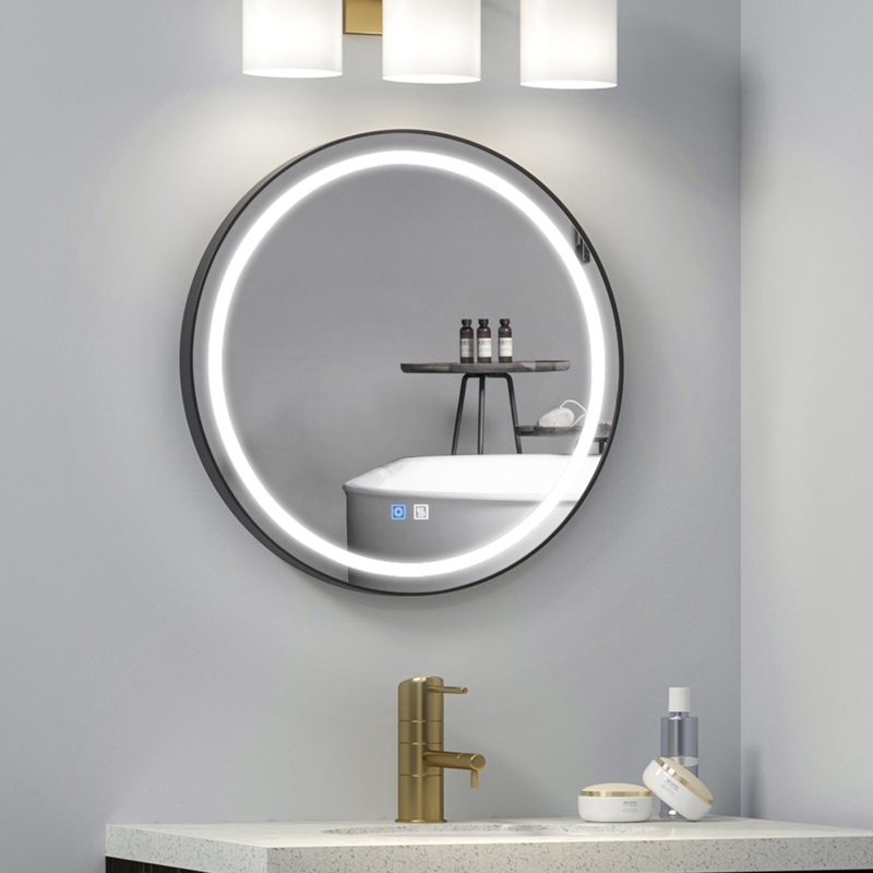 LED Bathroom Mirror with Safety Glass