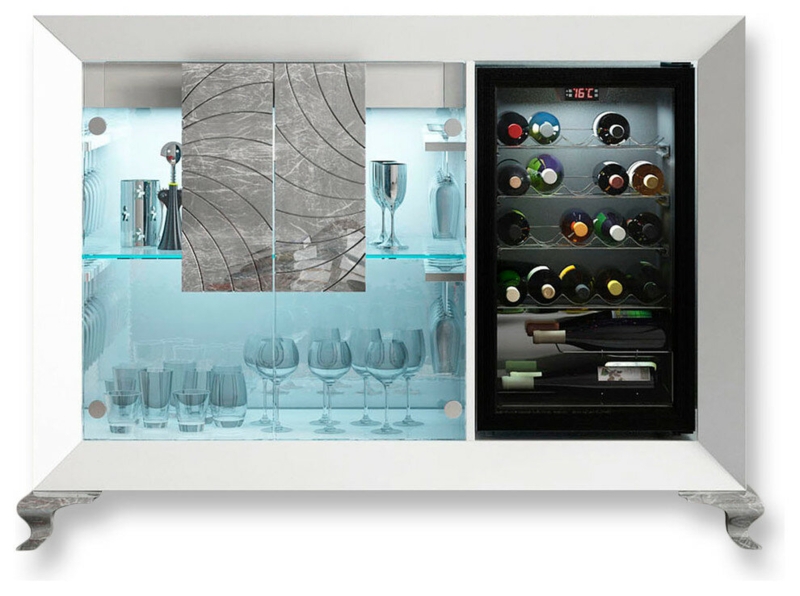 Elegant Bar Cabinet for Wine Storage