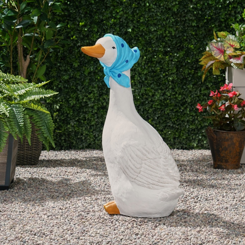 Saragus Concrete Goose Statue | Foter