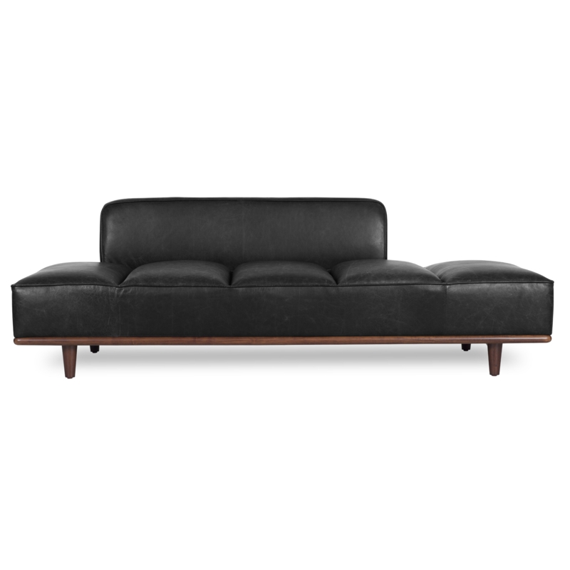 Royal Sleeper Sofa with Leather Upholstery