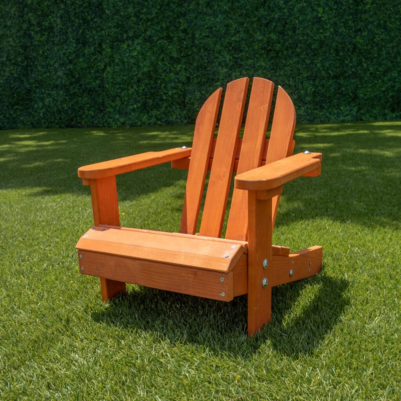 Adirondack Kids Chair with Armrest and Tilted Headrest