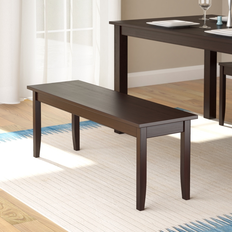 Transitional Shaker-Style Bench