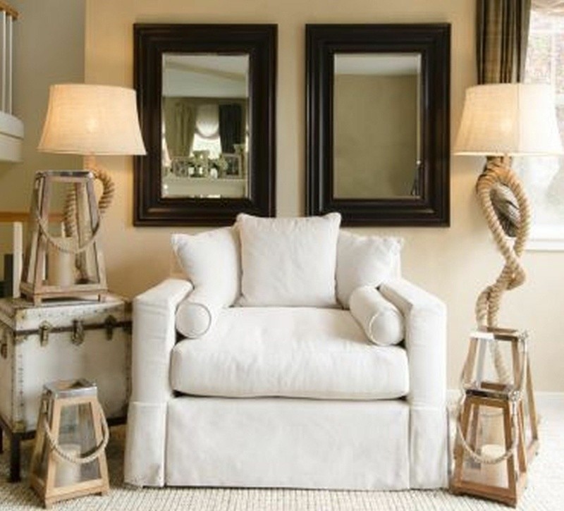 Seahaven Upholstered Slipcovered Chair And A Half