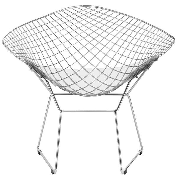Diamond Design Steel Wire Mesh Chair