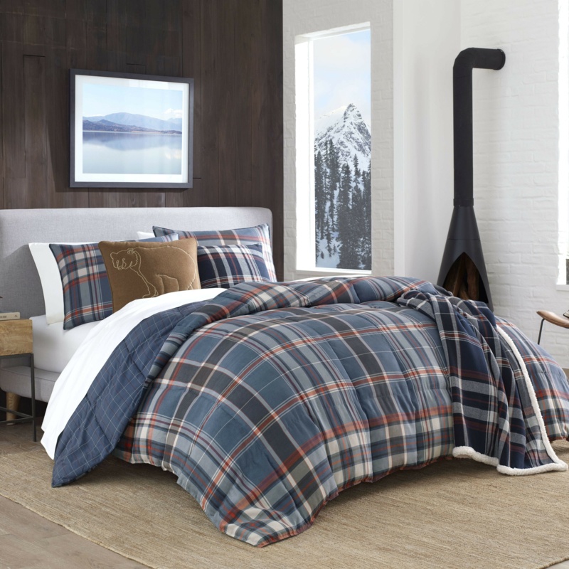 Shasta Lake Microsuede Comforter Set