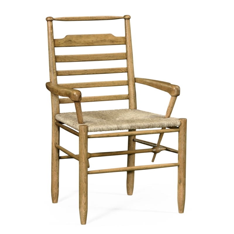 Classic Country Ladder Back Armchair