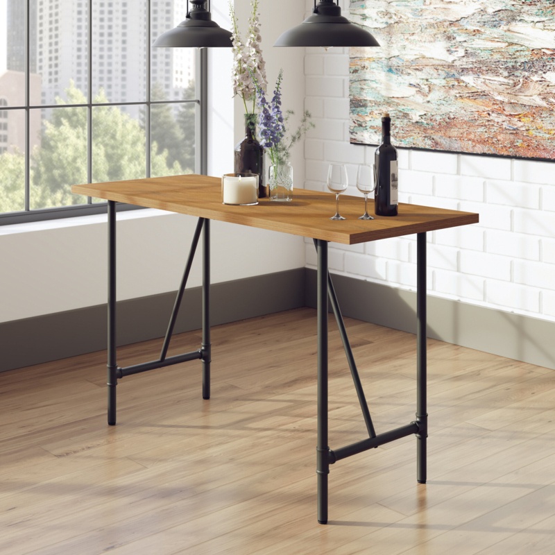 Industrial Counter-Height Dining Table