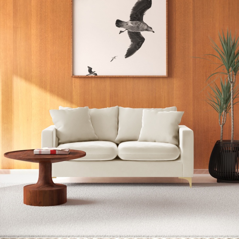 Shumpert 58'' Upholstered Loveseat