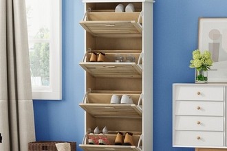 Closed Shoe Storage - Foter